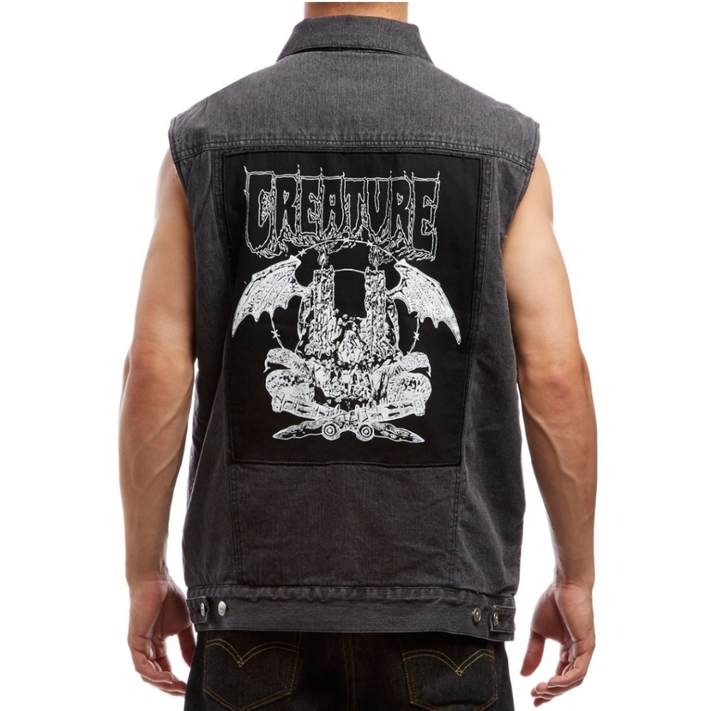 Creature Plague Button Up Vest